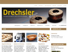 Tablet Screenshot of drechslermagazin.net